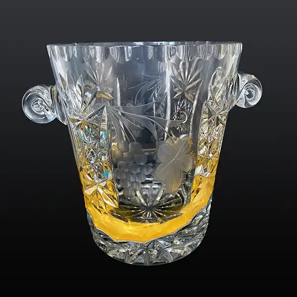 金継ぎ、ワイングラスのフチかけ修復